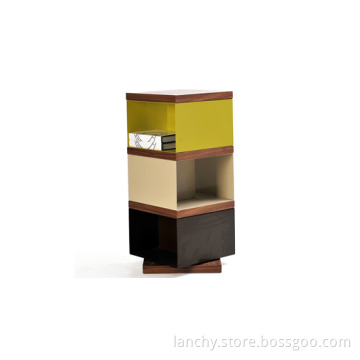 2013 New Style Rotation Book Shelf with MDF (BS-HT91)